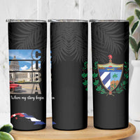 Cuba El Capitolio Skinny Tumbler Where My Story Begin - Wonder Print Shop