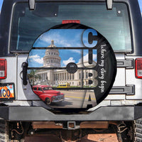 Cuba El Capitolio Spare Tire Cover Where My Story Begin - Wonder Print Shop