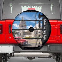 Cuba El Capitolio Spare Tire Cover Where My Story Begin - Wonder Print Shop