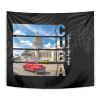 Cuba El Capitolio Tapestry Where My Story Begin - Wonder Print Shop