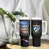 Cuba El Capitolio Tumbler With Handle Where My Story Begin - Wonder Print Shop