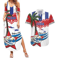 Cuba Patria Y Vida Couples Matching Summer Maxi Dress and Hawaiian Shirt Cuban Trogon Unique - Wonder Print Shop