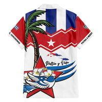 Cuba Patria Y Vida Family Matching Off Shoulder Maxi Dress and Hawaiian Shirt Cuban Trogon Unique - Wonder Print Shop