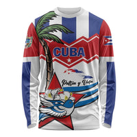 Cuba Patria Y Vida Long Sleeve Shirt Cuban Trogon Unique - Wonder Print Shop