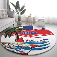 Cuba Patria Y Vida Round Carpet Cuban Trogon Unique