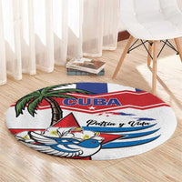 Cuba Patria Y Vida Round Carpet Cuban Trogon Unique