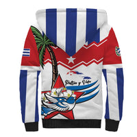 Cuba Patria Y Vida Sherpa Hoodie Cuban Trogon Unique - Wonder Print Shop