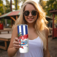 Cuba Patria Y Vida Skinny Tumbler Cuban Trogon Unique - Wonder Print Shop