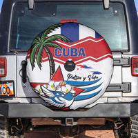 Cuba Patria Y Vida Spare Tire Cover Cuban Trogon Unique - Wonder Print Shop