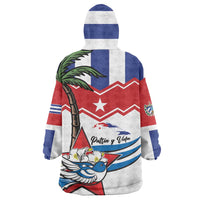 Cuba Patria Y Vida Wearable Blanket Hoodie Cuban Trogon Unique - Wonder Print Shop