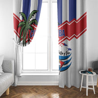 Cuba Patria Y Vida Window Curtain Cuban Trogon Unique - Wonder Print Shop