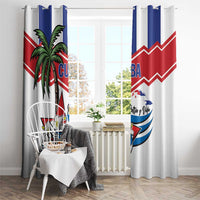 Cuba Patria Y Vida Window Curtain Cuban Trogon Unique - Wonder Print Shop