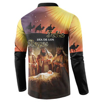Three Kings Day Button Sweatshirt Epiphany Dia de los Reyes - Wonder Print Shop