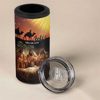 Three Kings Day 4 in 1 Can Cooler Tumbler Dia de los Reyes - Wonder Print Shop