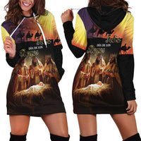 Three Kings Day Hoodie Dress Epiphany Dia de los Reyes - Wonder Print Shop