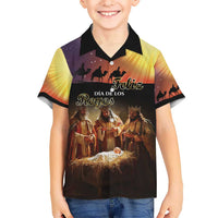 Three Kings Day Kid Hawaiian Shirt Epiphany Dia de los Reyes - Wonder Print Shop