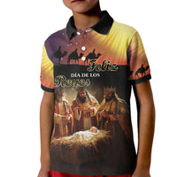 Three Kings Day Kid Polo Shirt Epiphany Dia de los Reyes - Wonder Print Shop