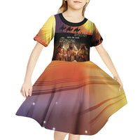 Three Kings Day Kid Short Sleeve Dress Epiphany Dia de los Reyes - Wonder Print Shop