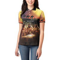 Three Kings Day Women Polo Shirt Epiphany Dia de los Reyes - Wonder Print Shop