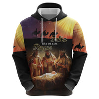 Three Kings Day Zip Hoodie Epiphany Dia de los Reyes - Wonder Print Shop