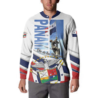 Panama Martyrs Day Button Sweatshirt Dia de los Martires - Wonder Print Shop