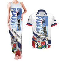 Panama Martyrs Day Couples Matching Tank Maxi Dress and Hawaiian Shirt Dia de los Martires - Wonder Print Shop