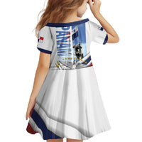 Panama Martyrs Day Family Matching Off Shoulder Maxi Dress and Hawaiian Shirt Dia de los Martires - Wonder Print Shop