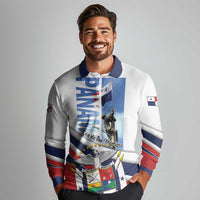 Panama Martyrs Day Long Sleeve Polo Shirt Dia de los Martires - Wonder Print Shop