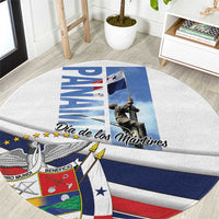 Panama Martyrs Day Round Carpet Dia de los Martires