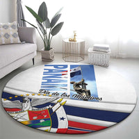 Panama Martyrs Day Round Carpet Dia de los Martires