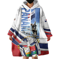 Panama Martyrs Day Wearable Blanket Hoodie Dia de los Martires - Wonder Print Shop