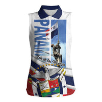 Panama Martyrs Day Women Sleeveless Polo Shirt Dia de los Martires - Wonder Print Shop