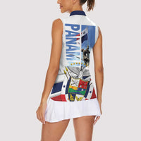 Panama Martyrs Day Women Sleeveless Polo Shirt Dia de los Martires - Wonder Print Shop