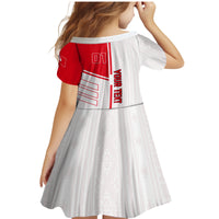 Tunisia Football Family Matching Mermaid Dress and Hawaiian Shirt Go Eagles of Carthage - Wonder Print Shop