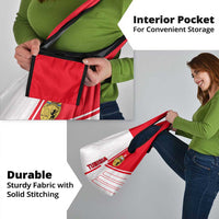 Tunisia Football Grocery Bag Go Eagles of Carthage