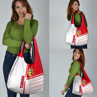 Tunisia Football Grocery Bag Go Eagles of Carthage