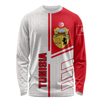 Tunisia Football Long Sleeve Shirt Go Eagles of Carthage - Wonder Print Shop