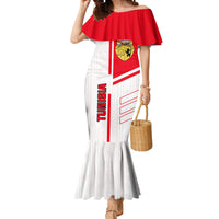 Tunisia Football Mermaid Dress Go Eagles of Carthage - Wonder Print Shop