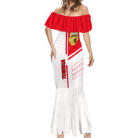 Tunisia Football Mermaid Dress Go Eagles of Carthage - Wonder Print Shop