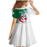 Algeria Football Family Matching Mermaid Dress and Hawaiian Shirt Go Les Fennecs - Wonder Print Shop