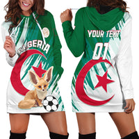 Algeria Football Hoodie Dress Go Les Fennecs - Wonder Print Shop