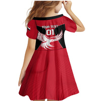 Egypt Football Family Matching Mermaid Dress and Hawaiian Shirt Go The Pharaohs - Wonder Print Shop