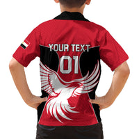 Egypt Football Family Matching Summer Maxi Dress and Hawaiian Shirt Go The Pharaohs - Wonder Print Shop