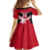 Egypt Football Kid Short Sleeve Dress Go The Pharaohs - Wonder Print Shop