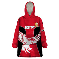 Egypt Football Wearable Blanket Hoodie Go The Pharaohs - Wonder Print Shop
