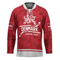 Custom Hockey 2026 Denmark Hockey Jersey Danish Lions Go Champions