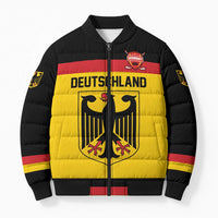 Custom Hockey 2026 Germany Bomber Puffer Jacket Trager der Adler