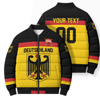 Custom Hockey 2026 Germany Bomber Puffer Jacket Trager der Adler
