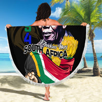 South Africa Freedom Day 2024 Beach Blanket Happy 30th Anniversary - Wonder Print Shop