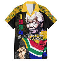 South Africa Freedom Day 2024 Family Matching Off Shoulder Short Dress and Hawaiian Shirt Happy 30th Anniversary - Wonder Print Shop